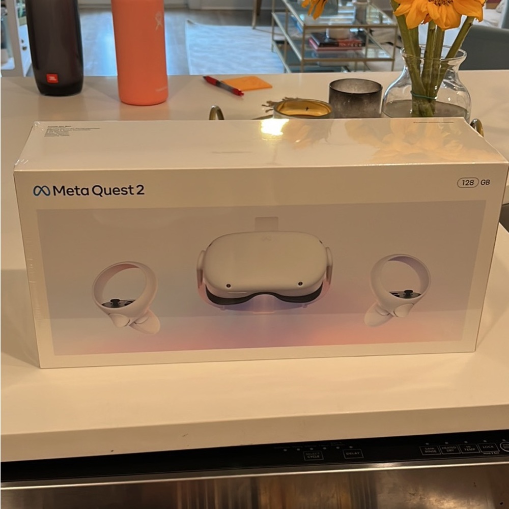 Meta Oculus Quest 2 128GB Standalone VR Headset - White